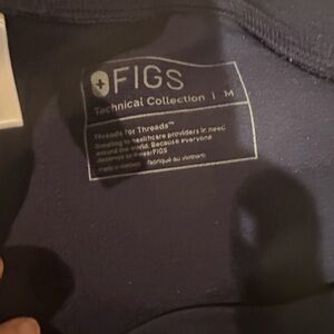 Figs Technical Collection Deep Blue flare pant